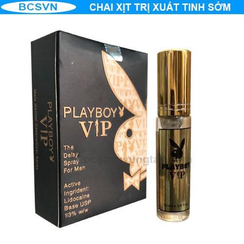 Chai Xịt Playboy Vip - Trị Xuất Tinh Sớm
